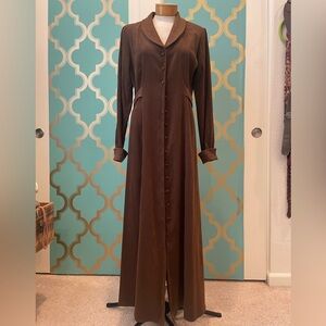 Vintage David Warren duster coat/dress Size 10
